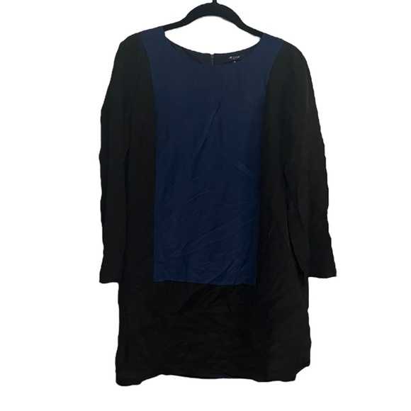 Madewell Centerpiece Silk Jersey Dress - Picture 2 of 10